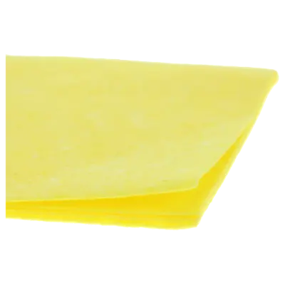 Huishouddoekjes geel viscose, 25 stuks