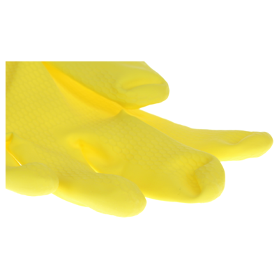 Huishoudhandschoen geel medium