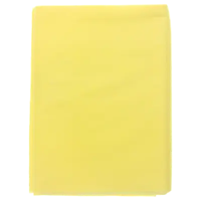 Stofwisdoeken geel 130x38 cm, 25 stuks
