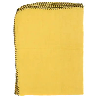 Stofdoek geel 40x50 cm 2 stuks