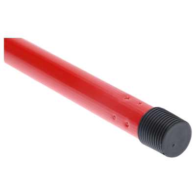 Mopsteel metaal rood 120 cm