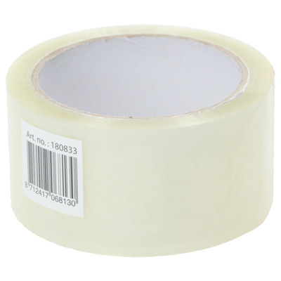 Dozentape transparant 50mm breed