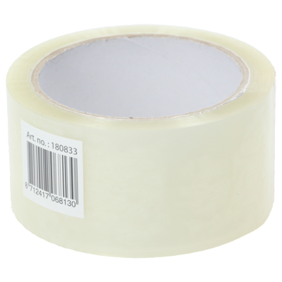 Dozentape transparant 50mm breed