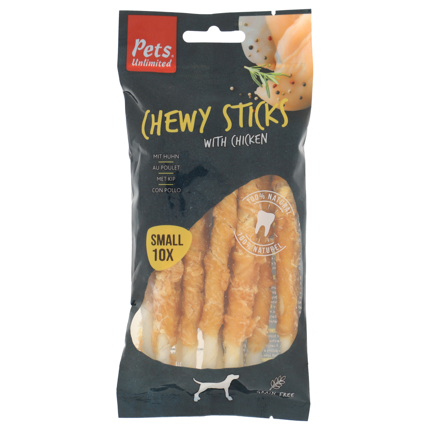 Chewy Sticks Kip Small 10st