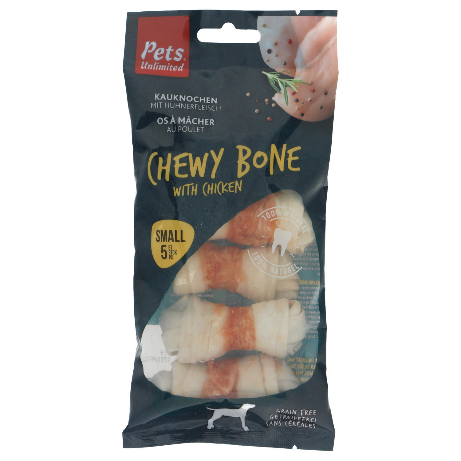 Chewy Bones Kip Small 5st