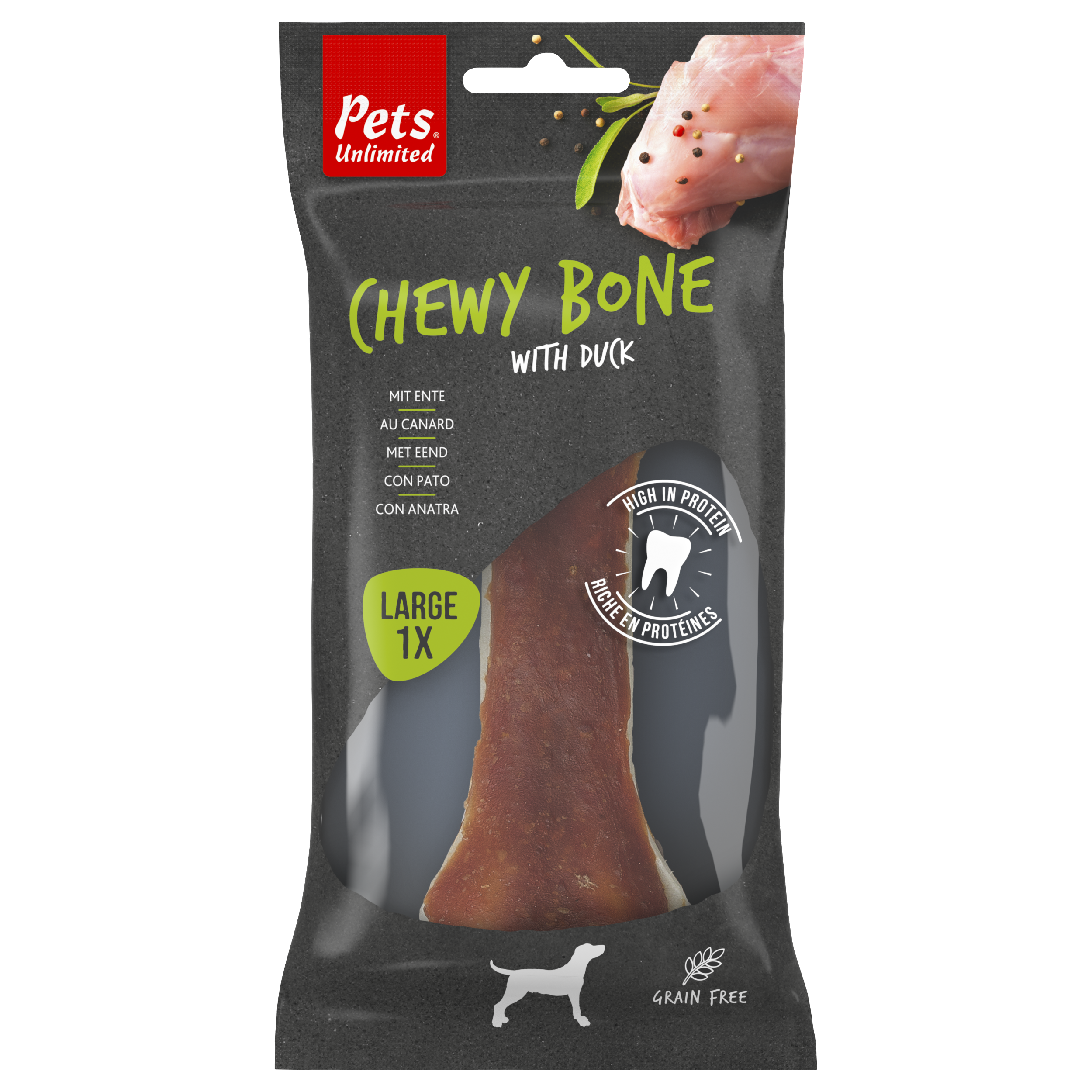 Chewy bone eend large