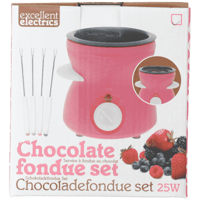 Chocoladefondue Set