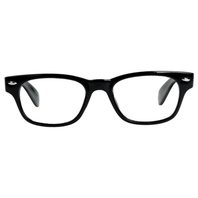 Leesbril zwart +2