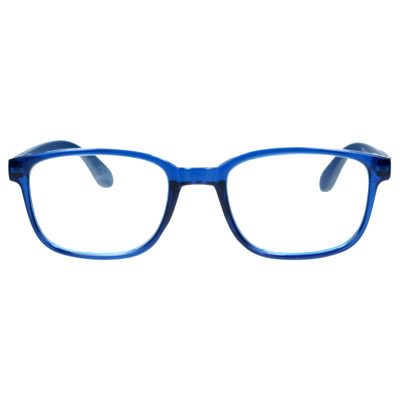 Leesbril blauw +1