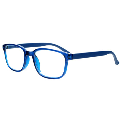Leesbril blauw +2