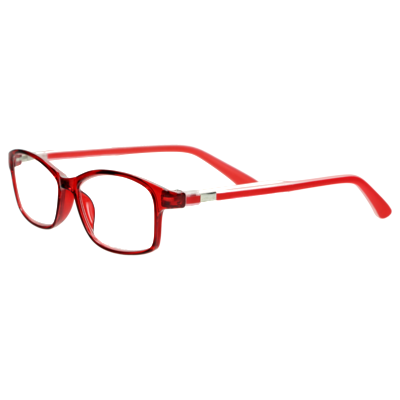 Leesbril rood +3,5