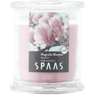 Spaas geurkaars pot magnolia