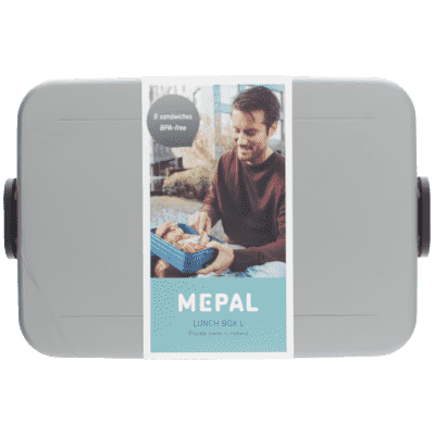 Mepal Lunchbox To Go Lrg Silv