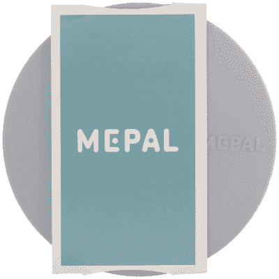 Mepal snackpot Ellipse 350ml Nordic Gree