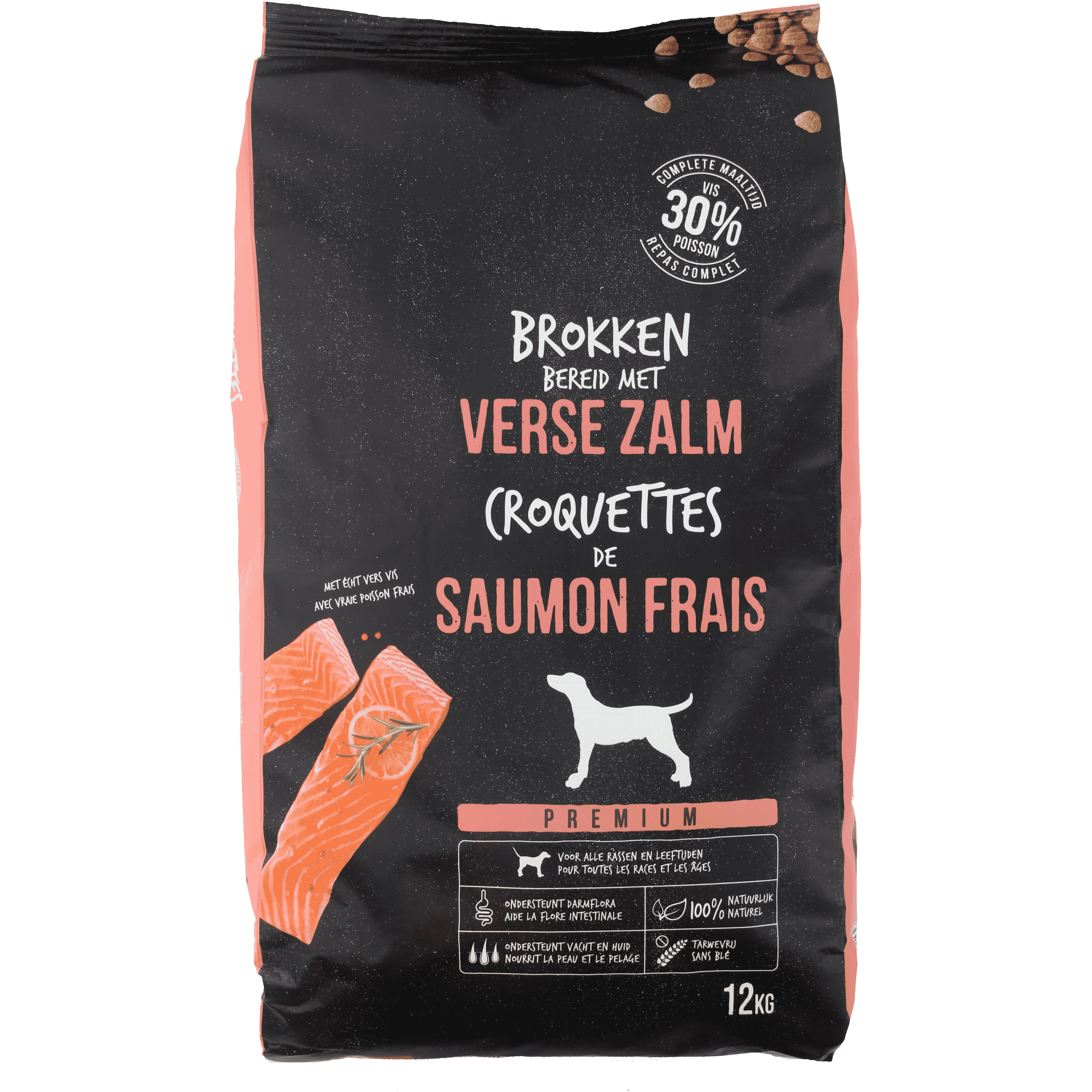 Tommie the Cat - 100% graanvrije brokken - kitten - bomvol verse kip en zalm - 2,2kg