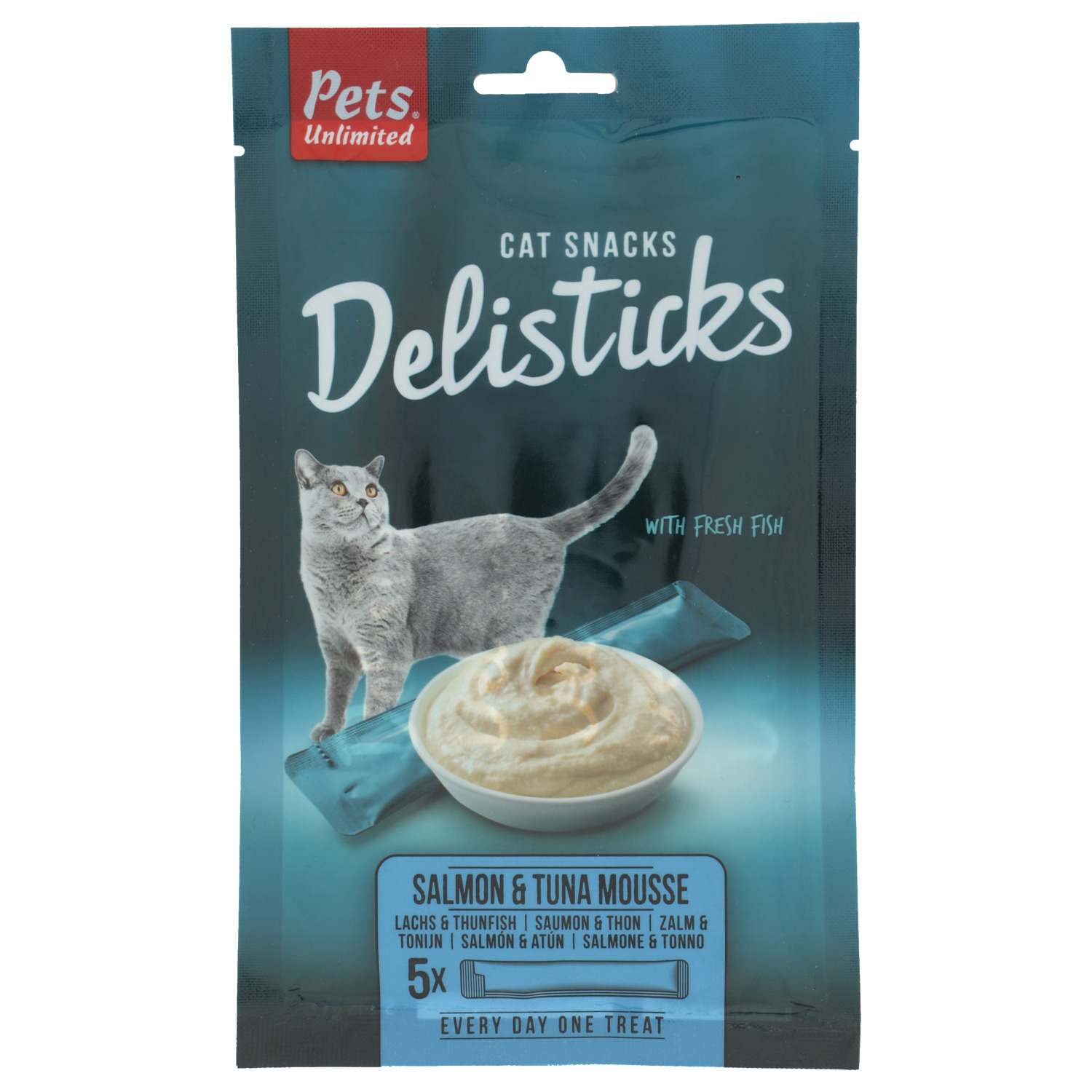 Delisticks zalm-tonijn 5st