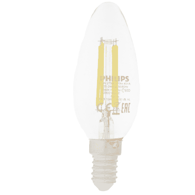 LED Kaarslamp filament 4,3W (40W) E14