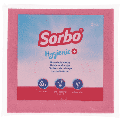 Sorbo Hygienic+ Huishouddoekjes 3 stuks