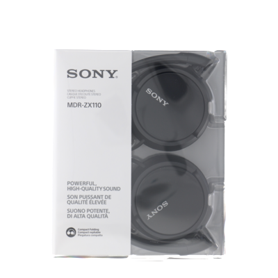 Sony HeaDisplayhone ZX110 Basic Fodable Black