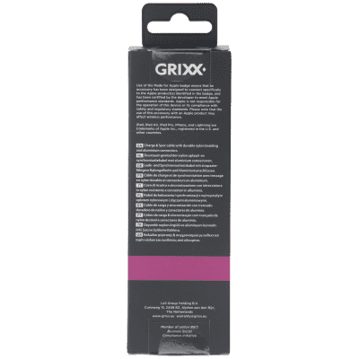 Grixx Cable Apple 8-pin to USB-A 3M Spac
