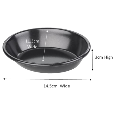 Taartvorm â€˜Pie Dish Performance ovaal 14,5 x 11,3 x 3 cm