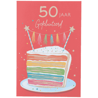 Wk 11 Verjaardag vrouw 50 jaar Bloom