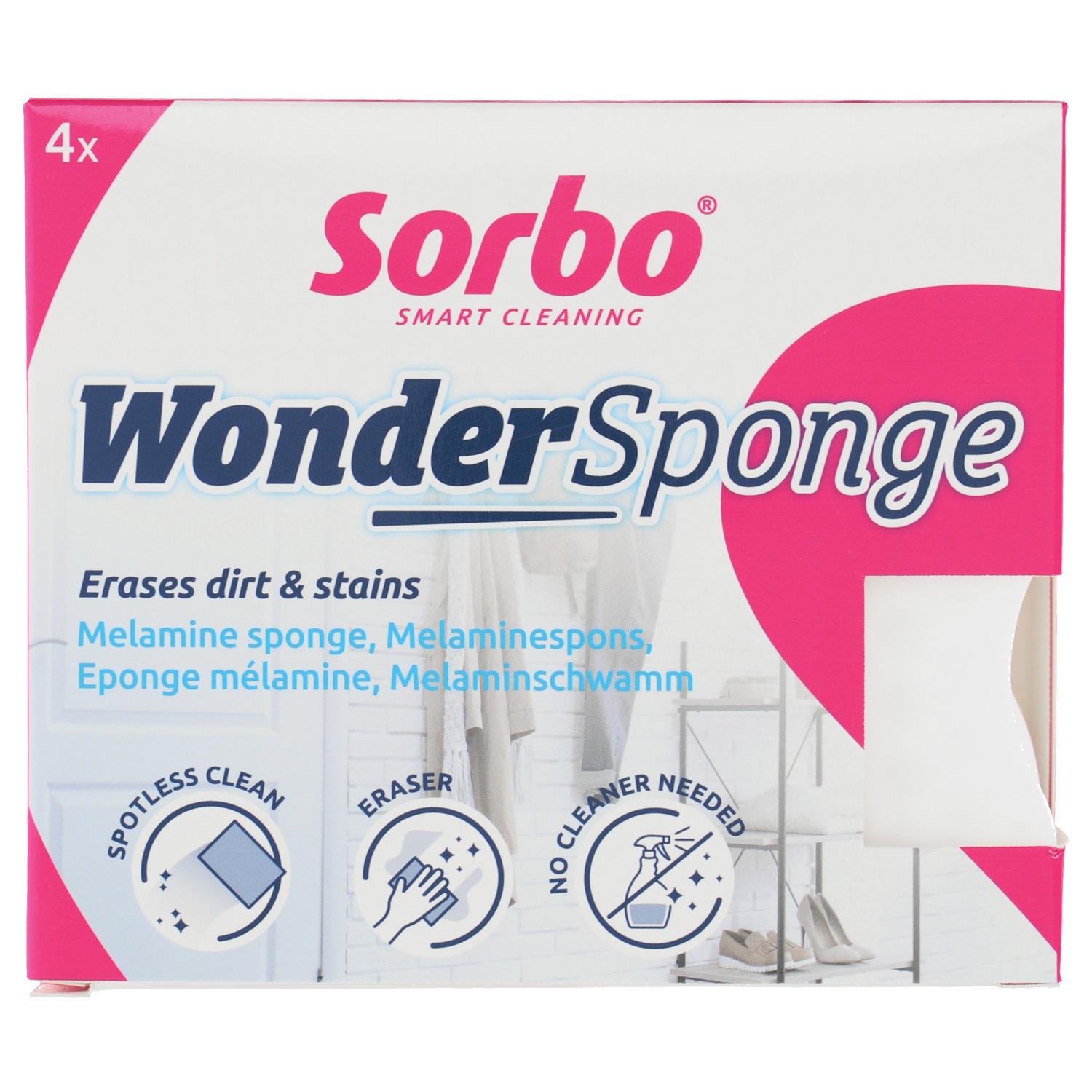 Wonder Sponge, 4 pièces