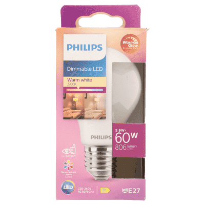 Philips Led Bulb 60W E27 WGD FR