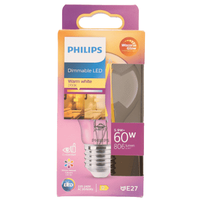 Philips Led Bulb 60W E27 WGD CL