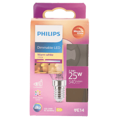 Philips Led Kogel 25W E14 WGD CL