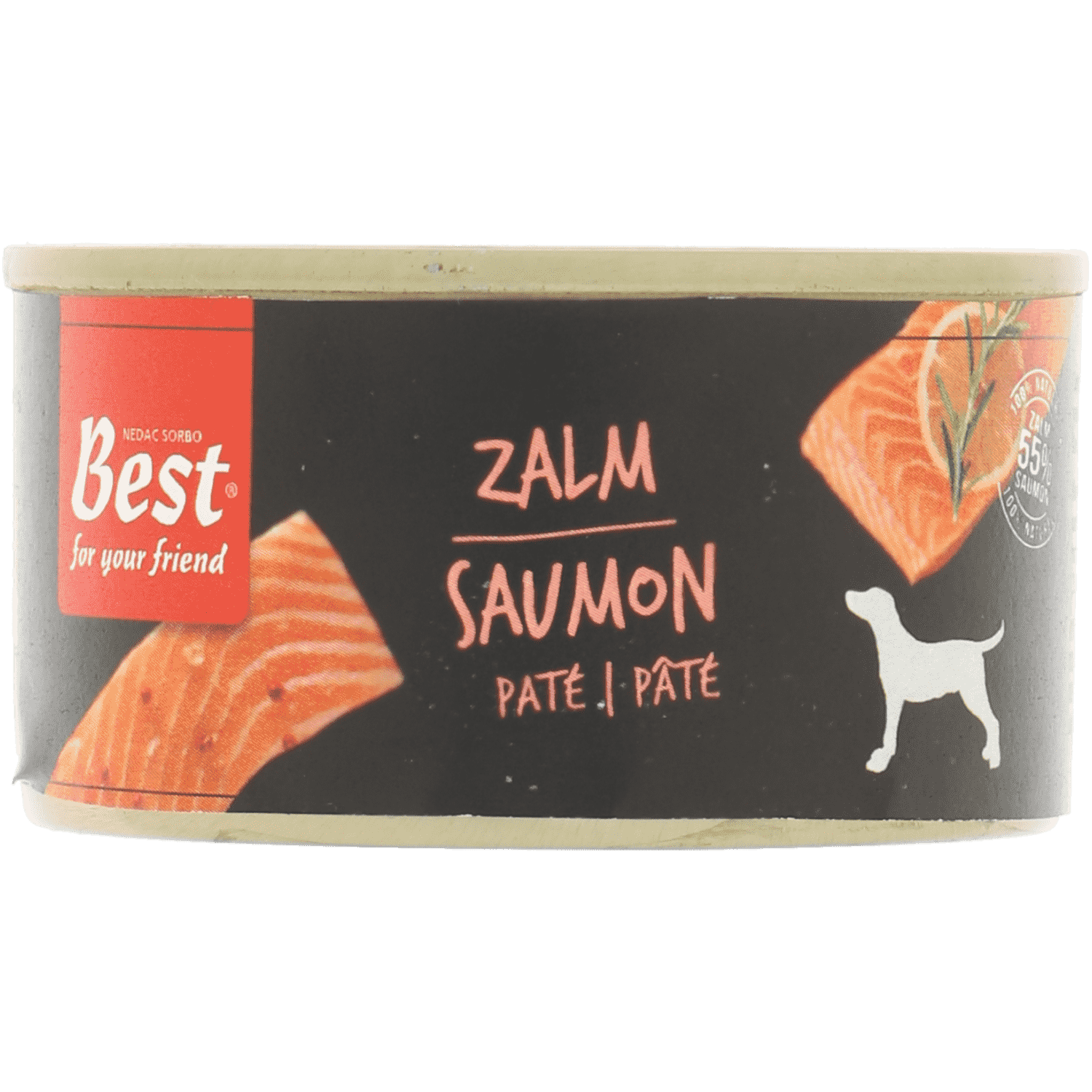 Steamed salmon meal, 95 g