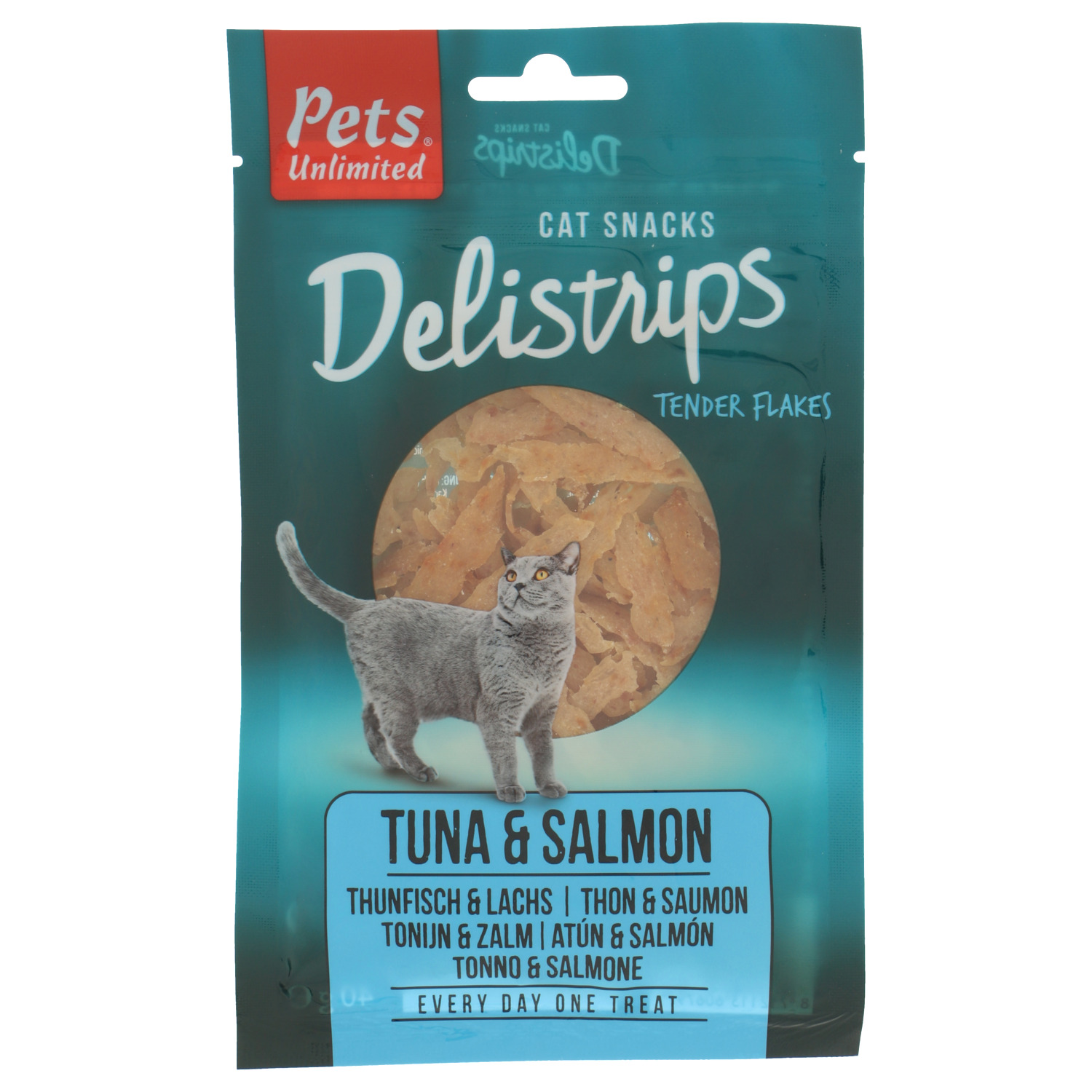 Delistrips tonijn-zalm 40g