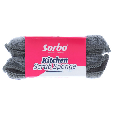 Stove & oven scrub sponge 2-in-1 2st