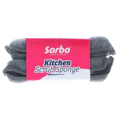 Stove & oven scrub sponge 2-in-1 2st