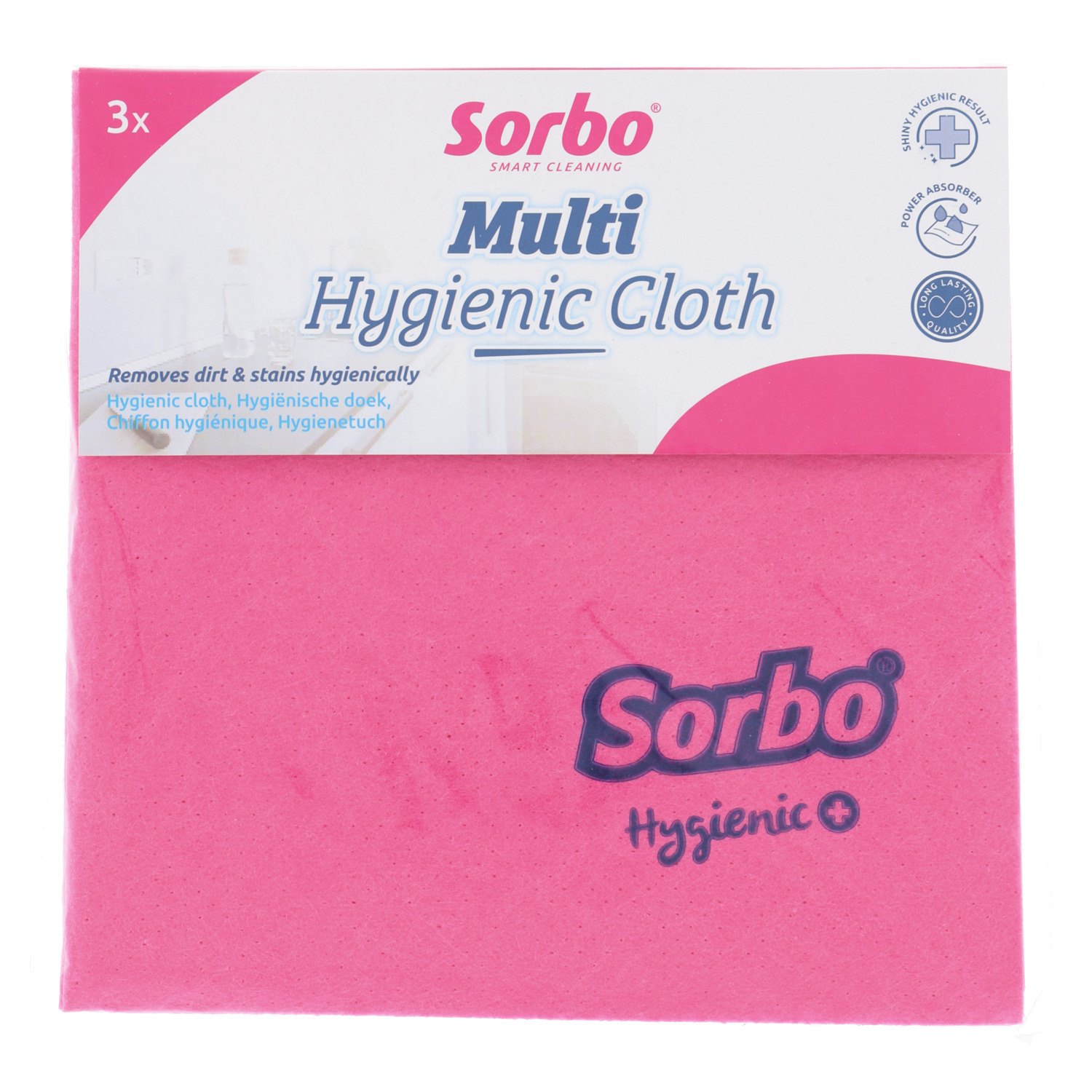 Hygienic Cloth, 3 stuks