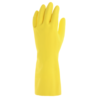 Huishoudhandschoenen geel L