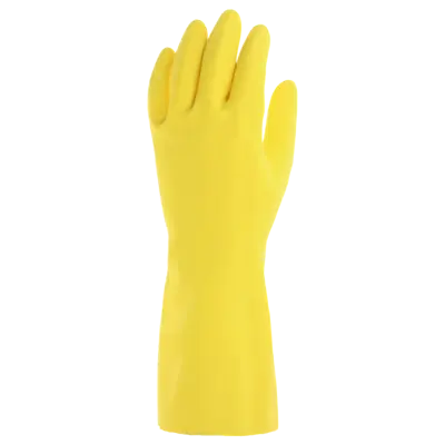 Huishoudhandschoenen geel L