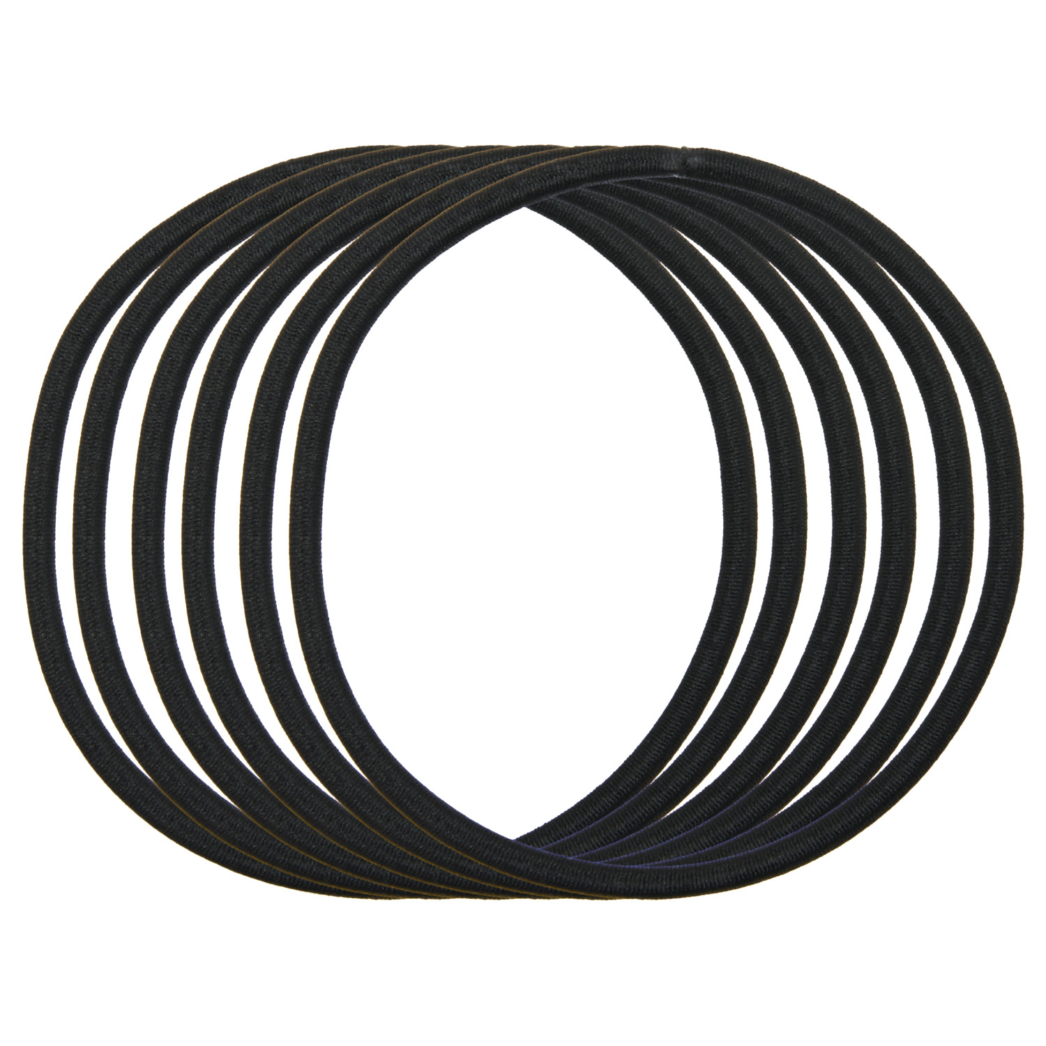 Haarelastiek metal free XXL, 6 stuks