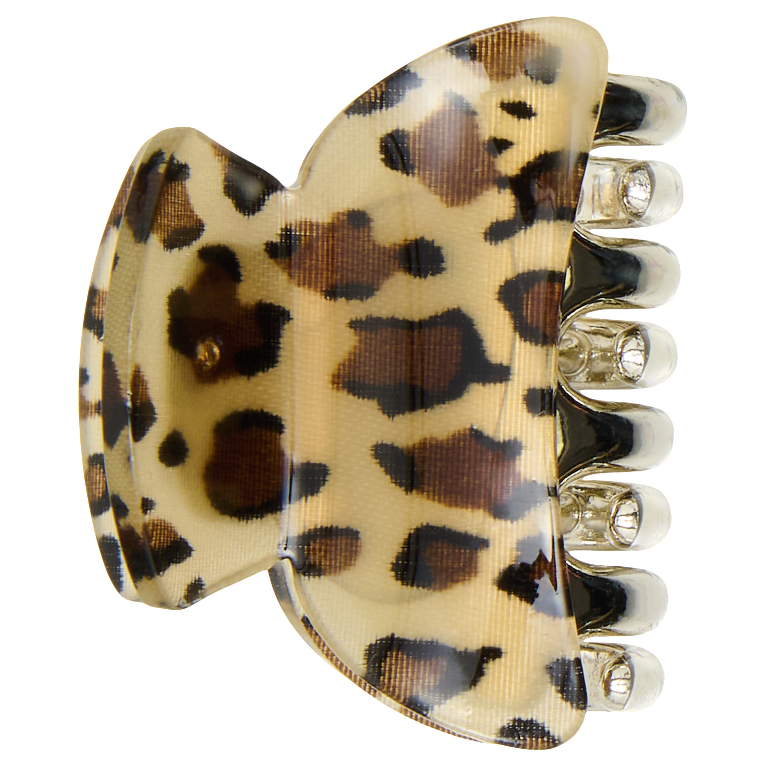 Haarklem acrylic panter klein