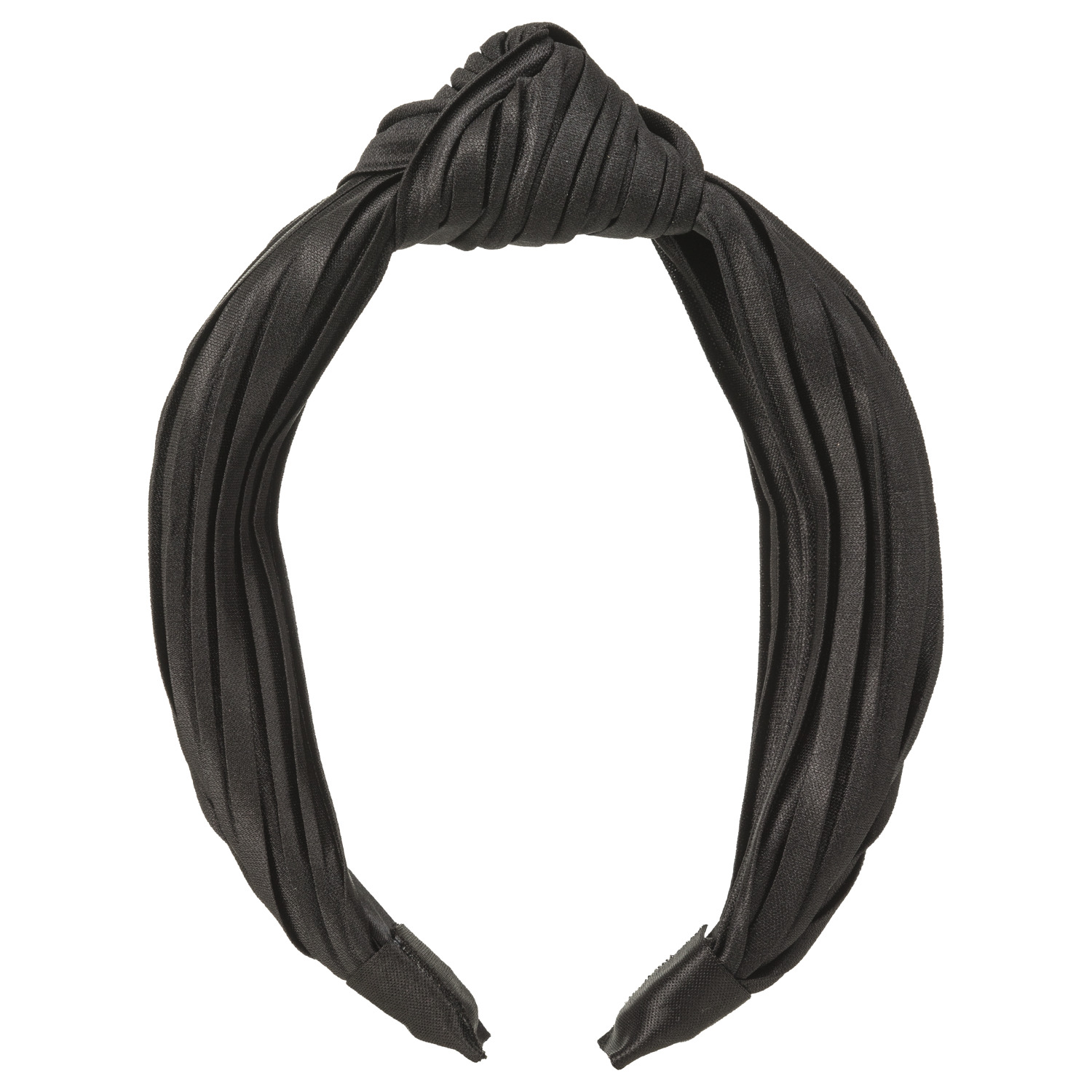 Hairband pleated black