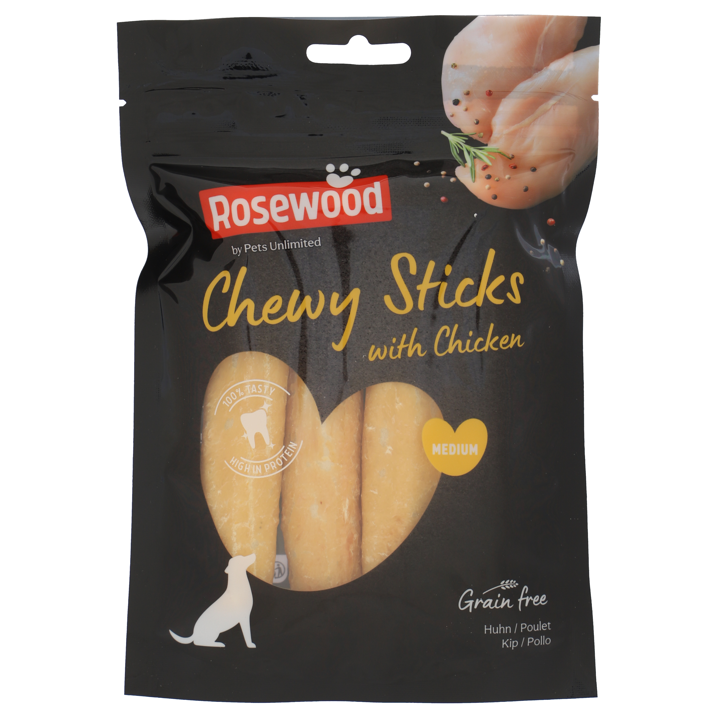 Rosewood Chewy Sticks Kip M 100g