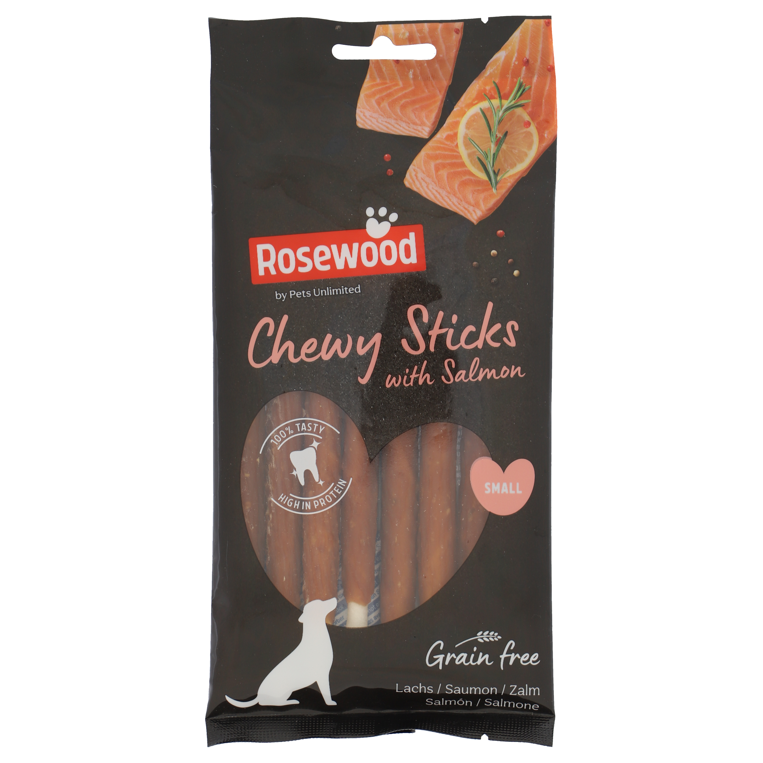 Rosewood Chewy Sticks Zalm S 72g