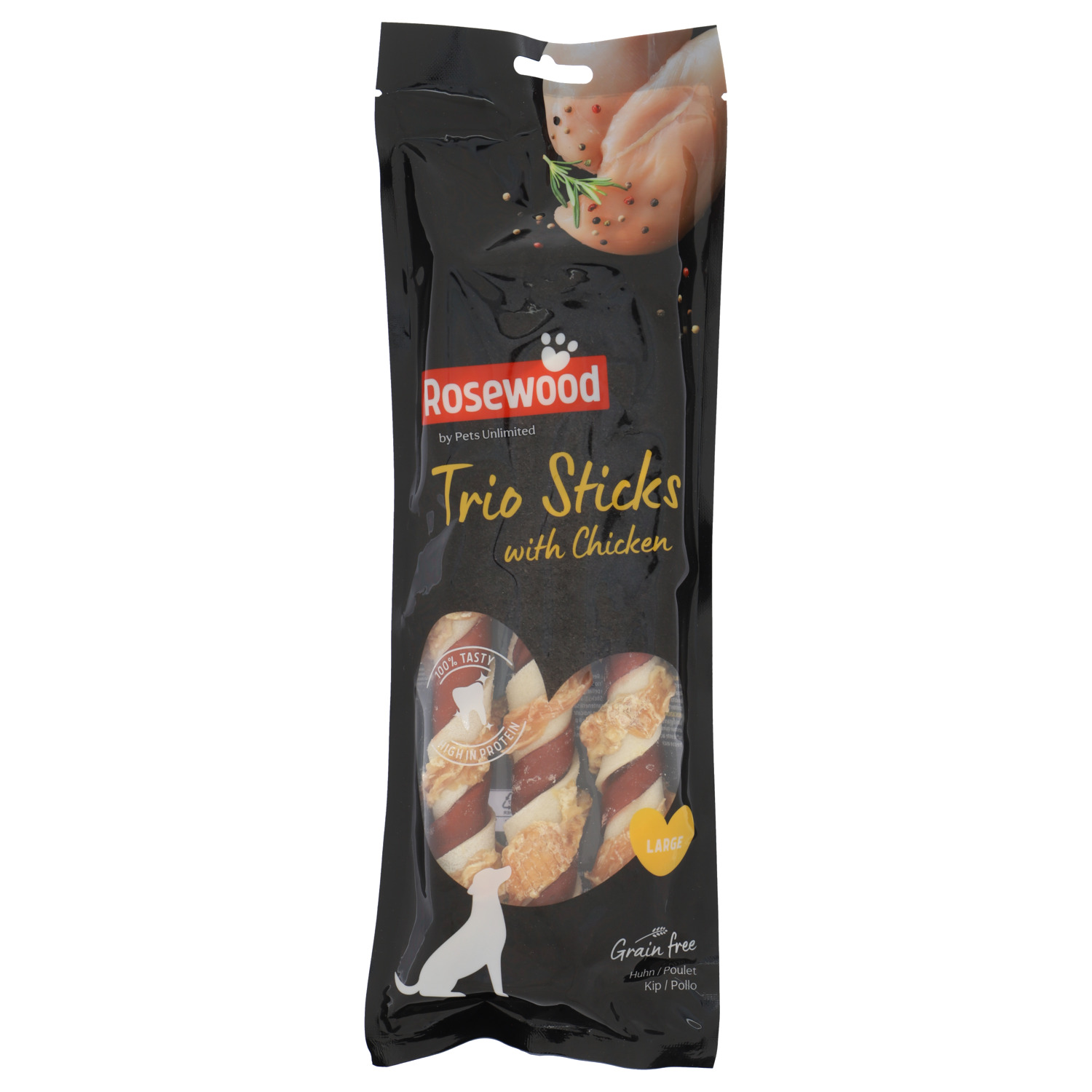 Rosewood Trio Sticks Chicken L 240g