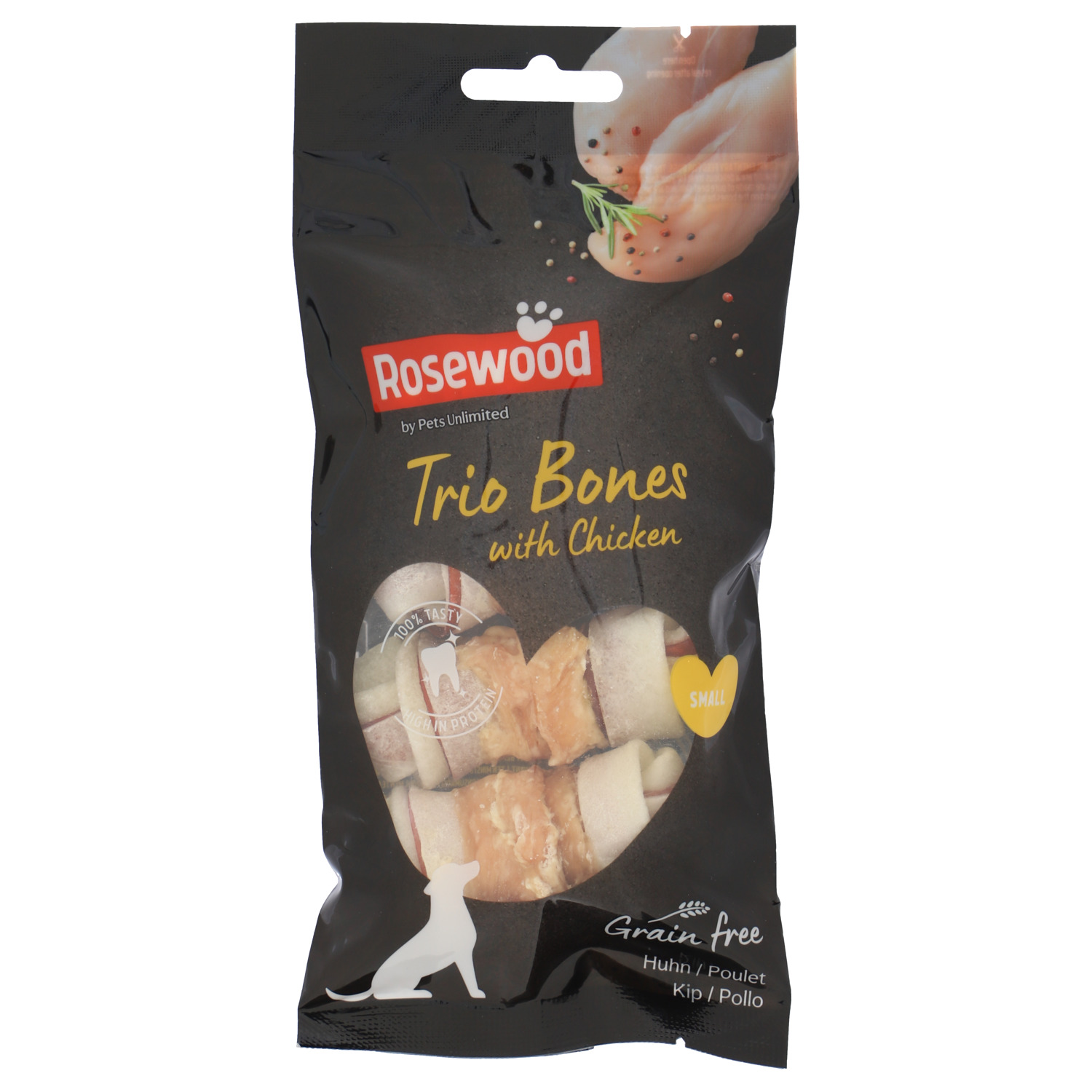 Rosewood Trio Bones Chicken S 80g