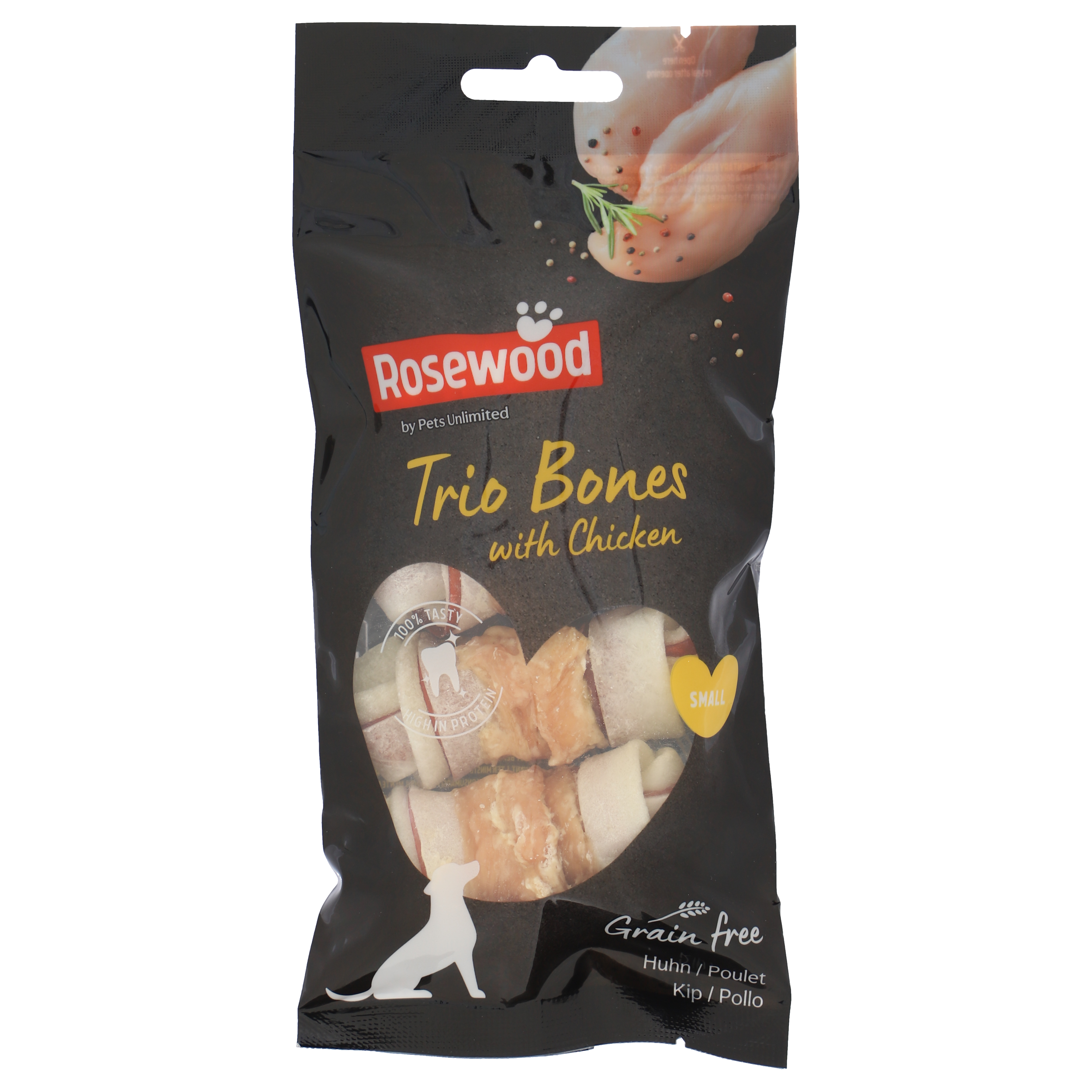 Rosewood Trio Bones Chicken S 80g