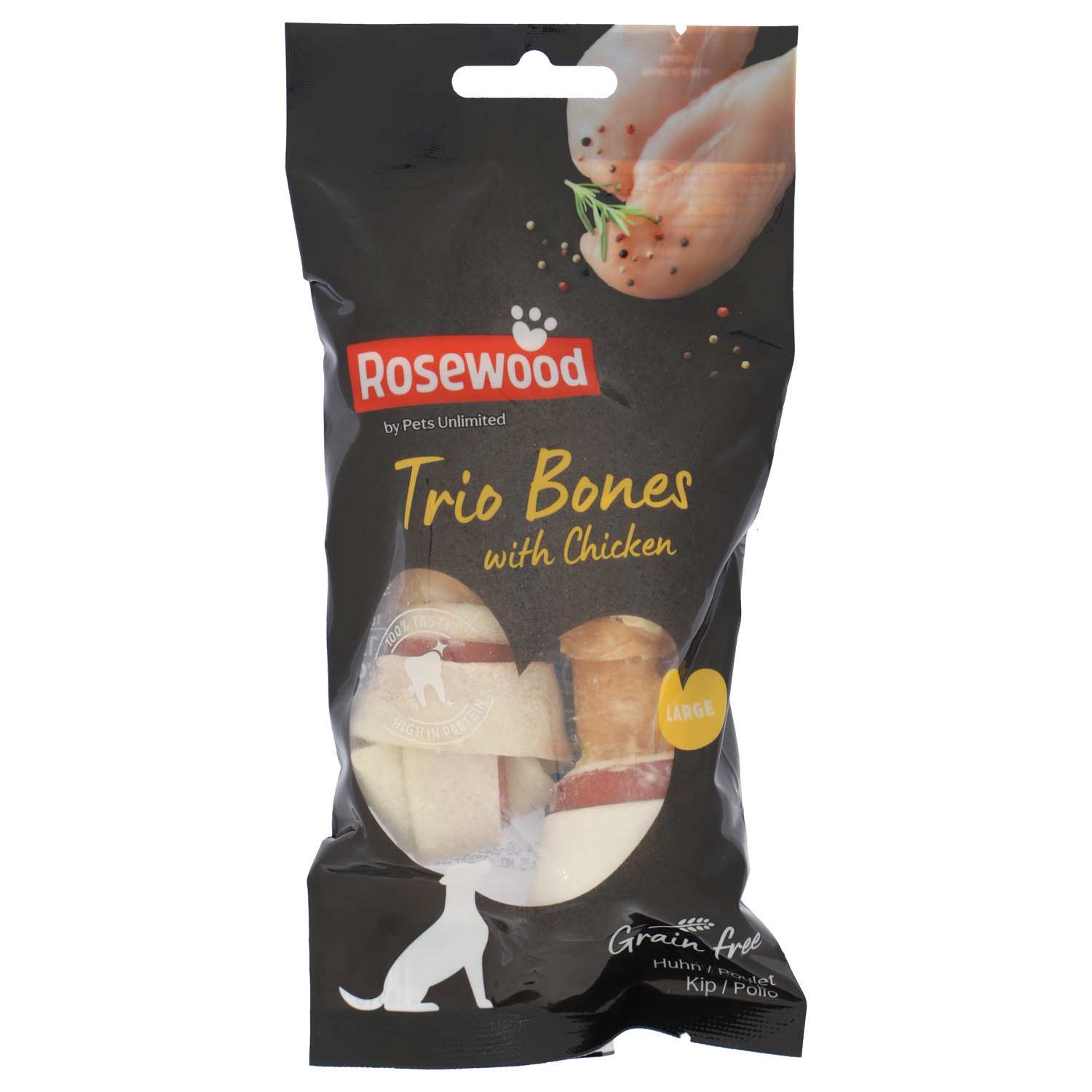 Rosewood Trio Bones Chicken L 90g