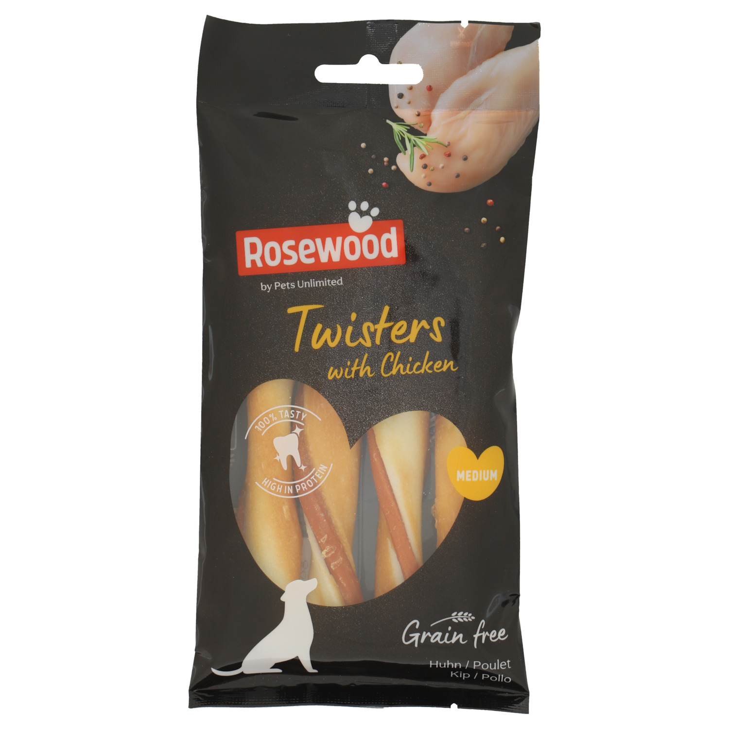 Rosewood Twister Kip M 80g