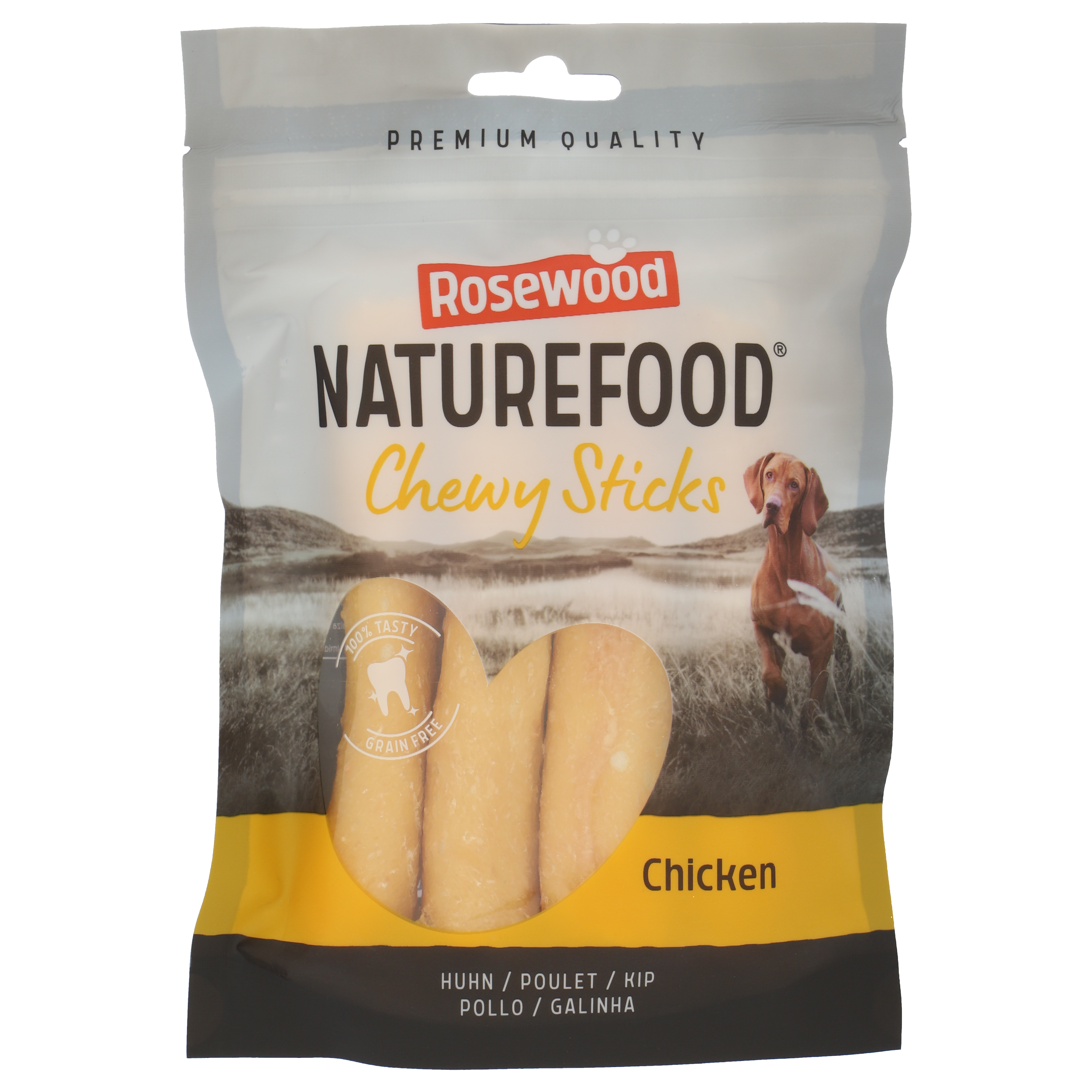 RSW Naturefood Chewy Sticks Chicken 100g