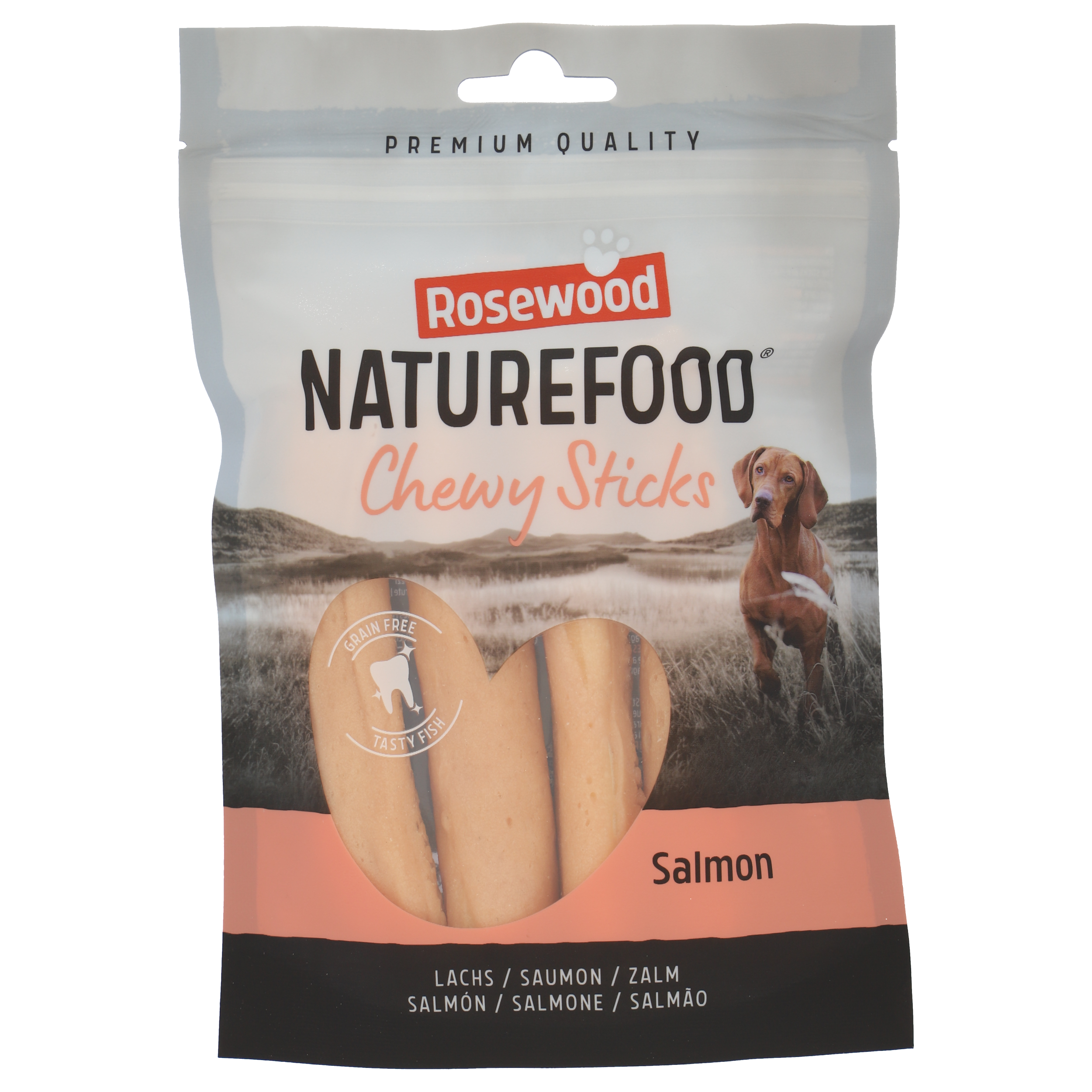 RSW Naturefood Chewy Sticks Zalm 100g