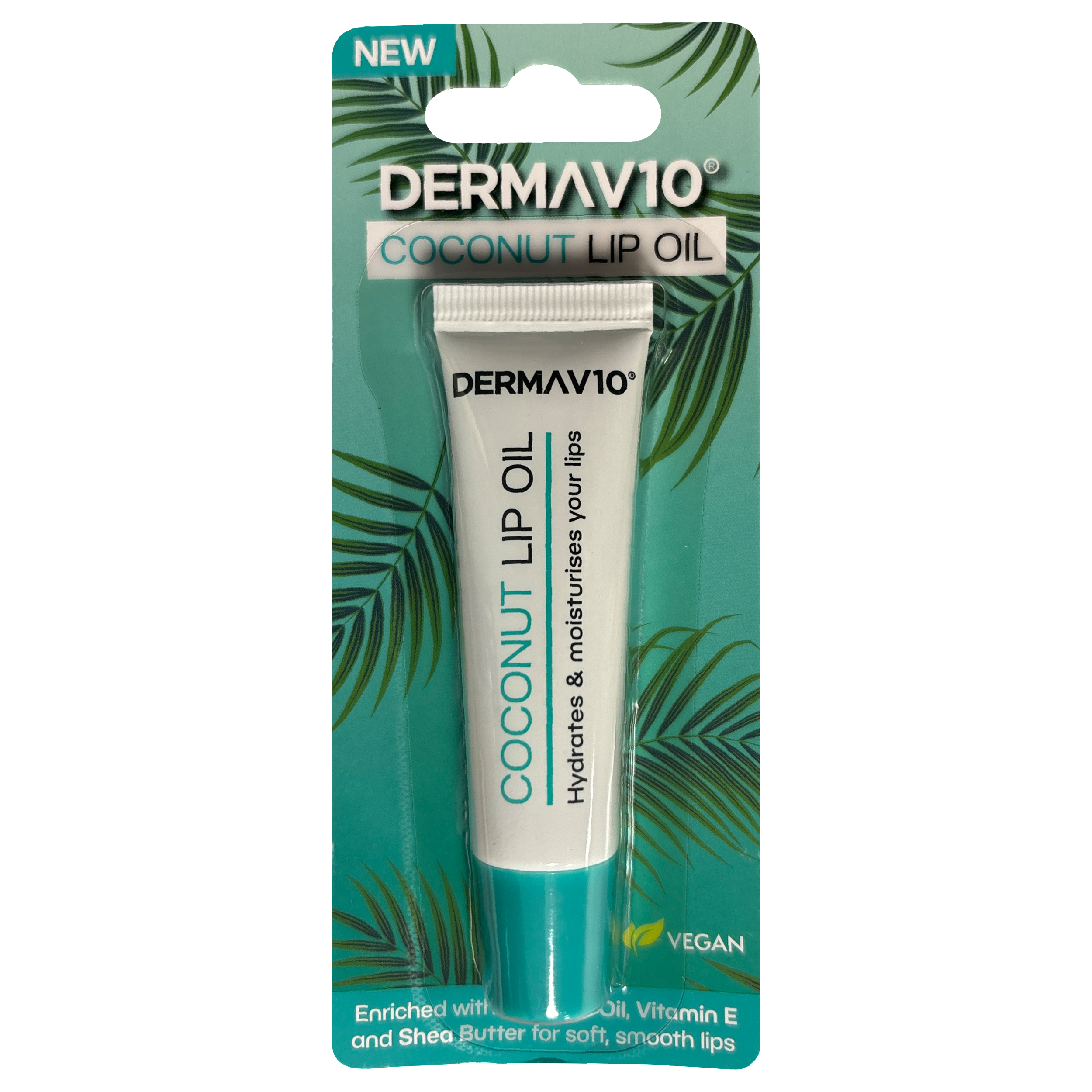 Derma V10 Lip Oil 10ml - Coconut
